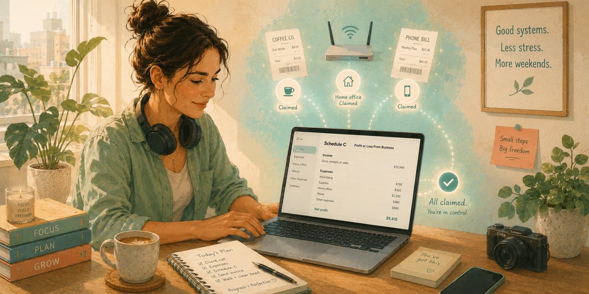 Freelancer tax deductions in the US. What's actually claimable.